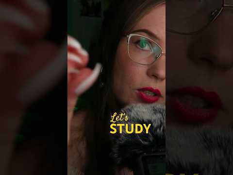 Tingly study books 📚 #asmr