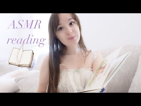 ASMR reading (soft voice)🦢📖
