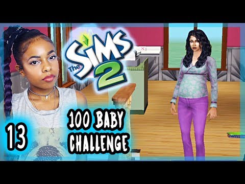 AND BOOM! PREGNANT AGAIN!!⎜THE SIMS 2 // 100 BABY CHALLENGE Pt. 13