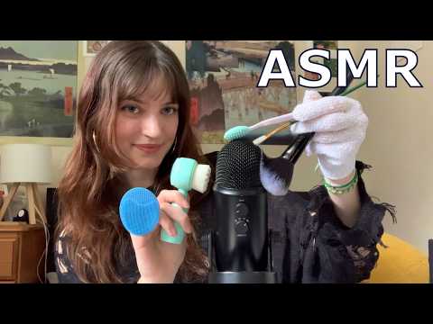 ASMR ~ Intense Mic Triggers (Brain Scratching, No Talking)
