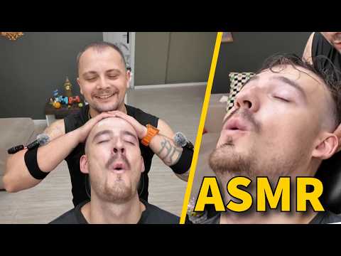 AS HE SAID: BEST ASMR HEAD MASSAGE EVER | Barber Shop Asmr Massage For Sleep Relief