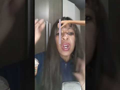 asmr colocar canudo no copo 🤩  #short
