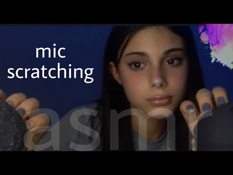 ✨ASMR || mic scratching ~ binaural // jaz. P