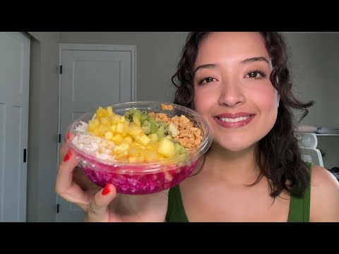 ASMR | Açaí bowl 🍍🥥🥝