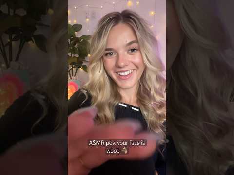 #asmr Your Face Is Wood 🙈 Tapping #asmrvideos #asmrsounds #asmrcommunity #asmrtingles #tingles