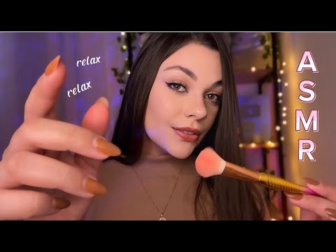 ASMR: PARA UM SONO PROFUNDO (sussurros, pinceis e hand movements)