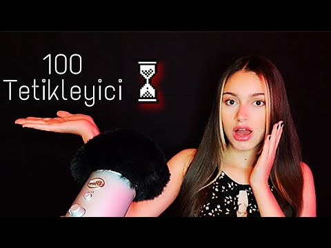 ASMR | 1:59 Dakikada 100 Tetikleyici