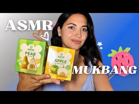 ASMR eating🧁Асмр✨корпусні десерти🫦