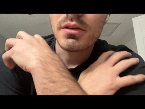 Fast and aggressive Lofi asmr fabric scratching sounds 
