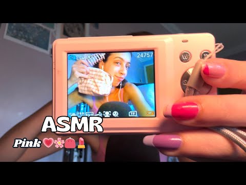 asmr pink theme triggers 🌸💗