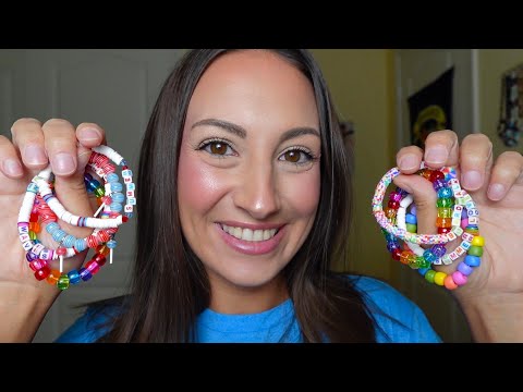 ASMR Friendship Bracelet Friday: Seaside Summer 🍭