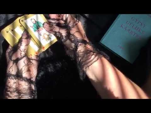 Lace Gloves ♥ Gypsy Lucky Card reading [[ASMR]]