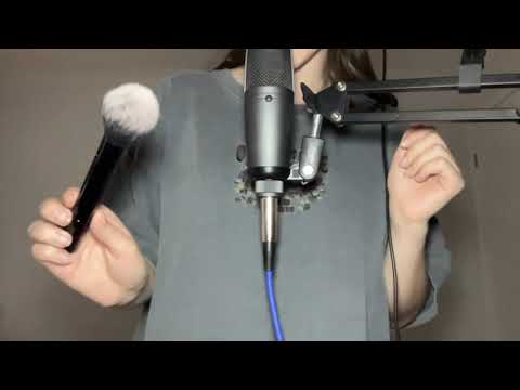 ASMR - brush sounds (semi longer version)