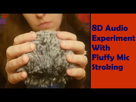 ASMR Lofi Fluffy 8D Sounds Experiment - Stroking, Brushing, Plucking - Panning Sounds, No Talking