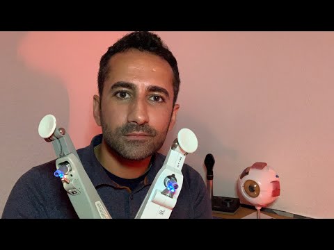 ASMR: Glaucoma Eye Pressure Tests (roleplay)