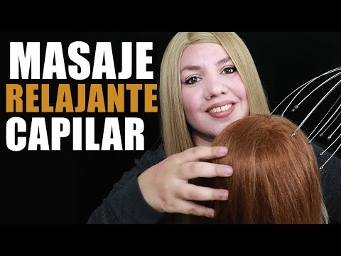 ASMR Español ☆ MASAJE de CABEZA INTENSO Y Relajante ☆