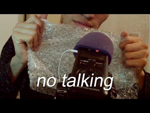 Sonidos con plástico de burbujas - ASMR no talking.