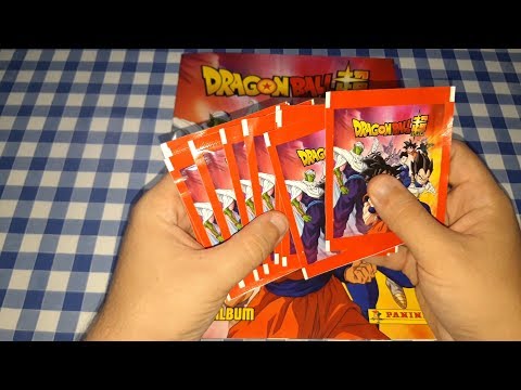 ASMR en Español - Abriendo SOBRES de CROMOS (4 PARTE) | DRAGON BALL SUPER