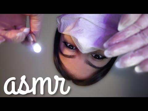 ASMR FRANÇAIS 👩🏻‍⚕️ ROLEPLAY DERMATOLOGUE - ANALYSE et TRAITEMENT de la peau 🧪