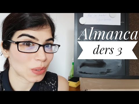 Almanca dersi 👩‍🏫 vedalaşma [Türkçe ASMR]