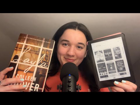 asmr whisper ramble & book review (pt. 3) (close whispering, rambling, mouth sounds, reading)