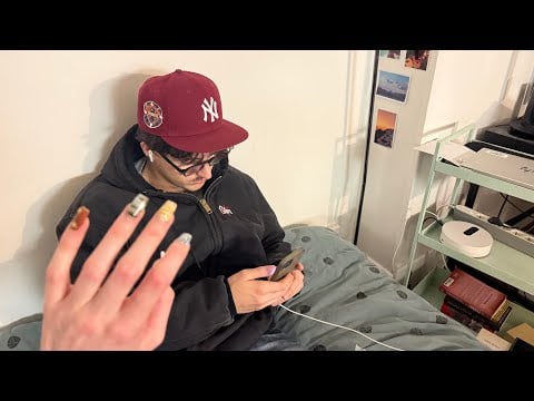 ASMR on my handsome man (boyfriend)