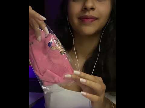 ASMR: comprinhas SHEIN #asmr #shein #arrepios #shorts