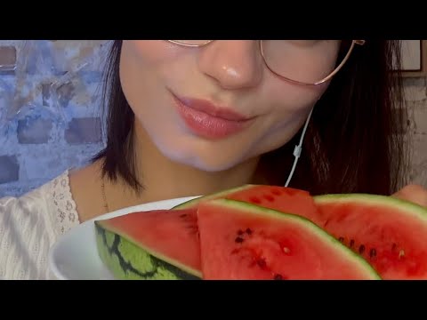 Watermelon Mukbang ASMR