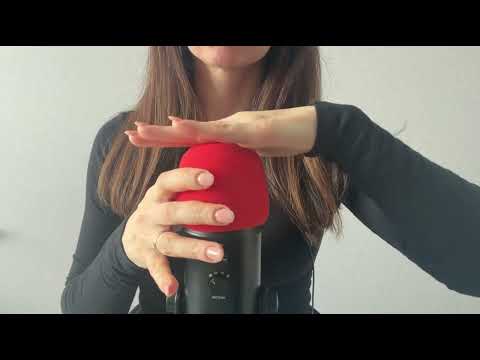 ASMR Fast Aggressive Mic Scratching 🔥