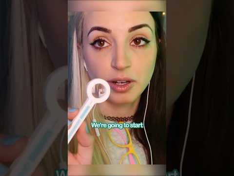 ASMR - POV: Your ears are VERY clogged #shorts