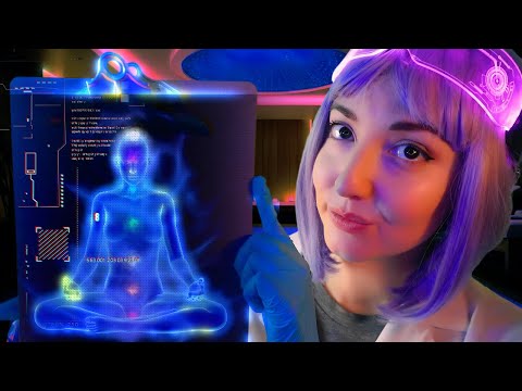 ASMR Futuristic Spa | Aura Treatments (Valley Girl Accent) Sci-Fi Roleplay