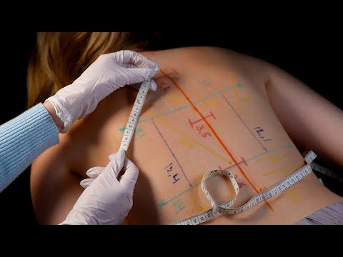 ASMR | Tingliest BACK MEASURING on a real person [TINGLY FRIDAY]