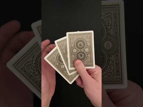 (ASMR) This CARD TRICK Will FOOL YOU! #Shorts