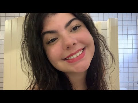 ASMR VLOG facul, date, academia e curso de inglês✨