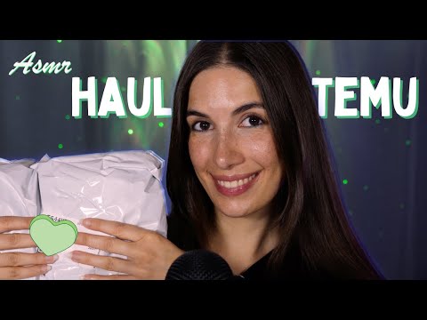 ASMR Haul de Temu 🛍️ Los Mejores Triggers Para Un Sueño Profundo 💤