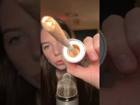 Putting foundation on you #asmr #relax #triggersforsleep #tingles #asmr #relax #tingles
