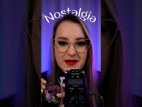 Você já assistia ASMR quando esse som era famoso? 😂🥰 #asmr  #tingles #relax
