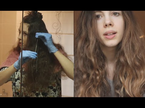 Highlighting My Own Hair - Bleaching My Hair - Unintentional ASMR