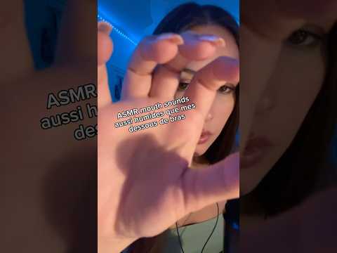Même le micro transpire 🎤🥵 #asmr #humour #asmrtingles #mouthsounds #handmovements