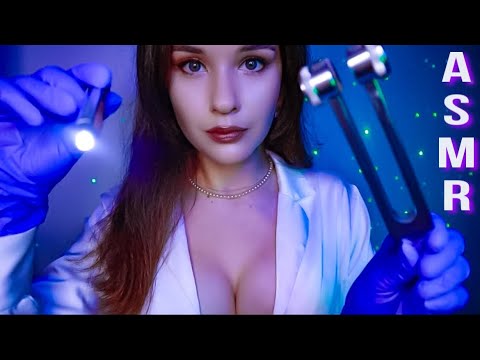 АСМР ОСМОТР ВРАЧА НЕВРОЛОГА Проверка Черепных Нервов Ролевая игра Doctor Neurologist ASMR RP Fast