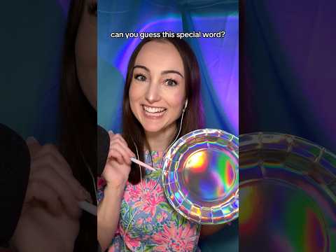 ASMR Can You Guess This Special Word