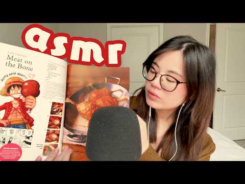 ASMR Trigger Assortment | Page Turning, Card Tapping, Manga Gripping, Sticky Squishies