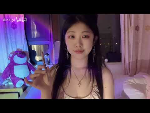 ASMR🎧 | Makeup helps you sleep. I will give you a very beautiful eye makeup~Visual trigger
