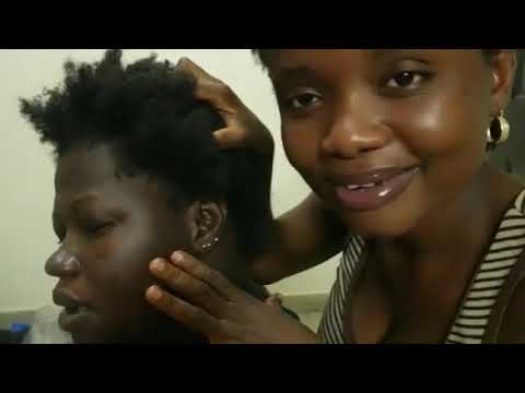 ASMR RELAXING SCALP SCRATCHING AND MASSAGE WITH SOFT WHISPERS FOR DEEP SLEEP 😴 