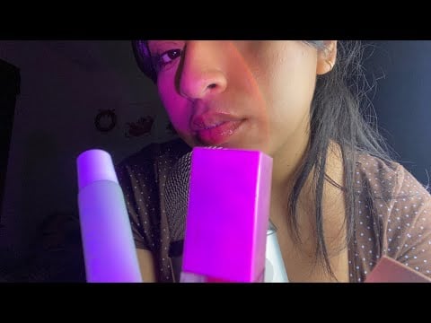 ✨ ASMR Lip Gloss Application 👄 Mouth Sounds + Lip Gloss Tapping (Personal Attention)