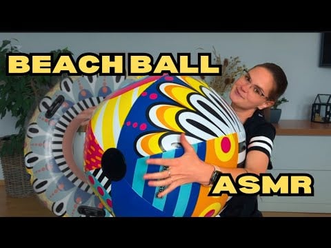 ASMR Inflating a GIANT Beach Ball (So Satisfying!) Part 2
