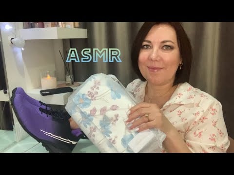 ASMR🛍️ БЛИЗКИЙ ШЕПОТ🫠РАСПАКОВКА USmall 🤩СУМКА ОБУВЬ/ ШУРШАНИЕ ПАКЕТОВ БУМАГИ 1000% МУРАШКИ