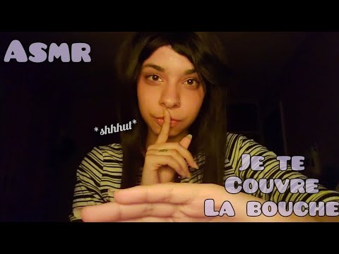 ASMR ◇ Je te couvre la bouche pour te relaxer/I cover your mouth to relax you 🤫