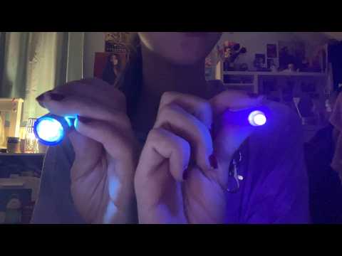 asmr 5 min light triggers