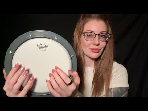 ASMR Cotton Pad + Rollerball (with drum pad taps)